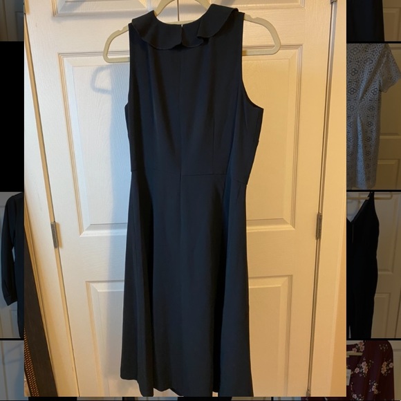 Ann Taylor midi dress with ruffle detail - Picture 3 of 3